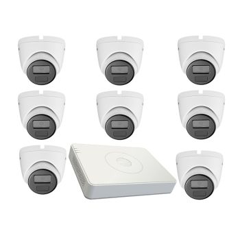 Комплекти IP відеоспостереження на 8 камер - Комплект IP відеоспостереження Hikvision KIT-DS332