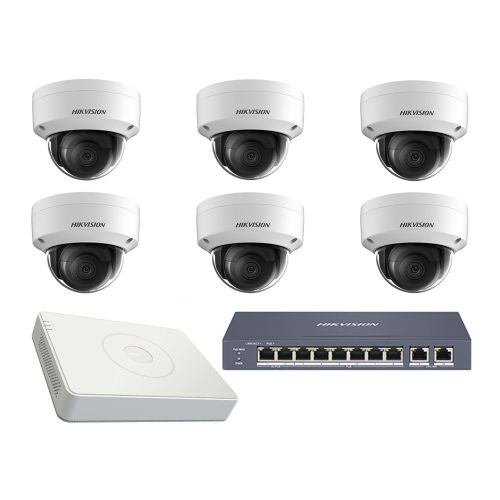 Комплекты видеонаблюдения Wi-Fi - Комплект IP видеонаблюдения Hikvision KIT-DS334
