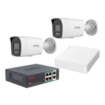 Комплект IP видеонаблюдения Hikvision KIT-DS336
