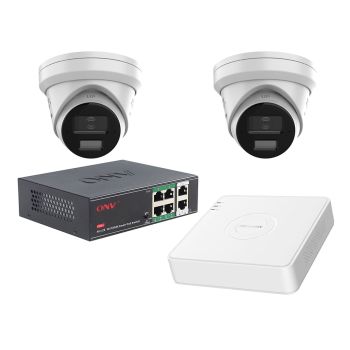 Комплект IP видеонаблюдения Hikvision KIT-DS343