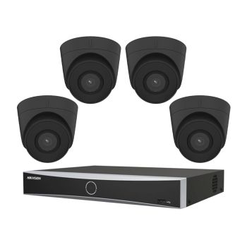 Комплекти IP відеоспостереження на 4 камери - Комплект IP відеоспостереження Hikvision KIT-DS349