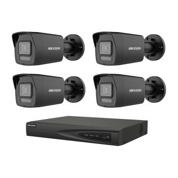 Комплекты ip видеонаблюдения на 4 камеры - Комплект IP видеонаблюдения Hikvision KIT-DS364
