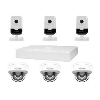 Комплект IP видеонаблюдения Hikvision KIT-DS373