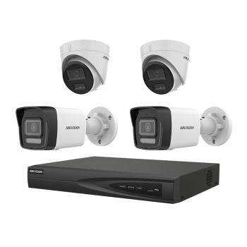 Комплект IP видеонаблюдения Hikvision KIT-DS375