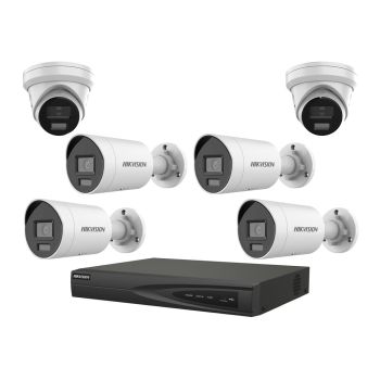 Комплект IP видеонаблюдения Hikvision KIT-DS380