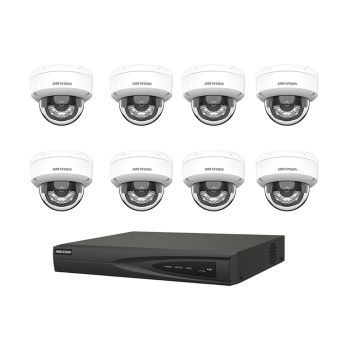 IP комплекти відеоспостереження Hikvision - Комплект IP відеоспостереження Hikvision KIT-DS384