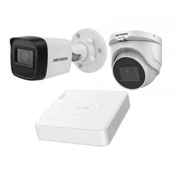 Комплект TurboHD видеонаблюдения Hikvision KIT-DS404