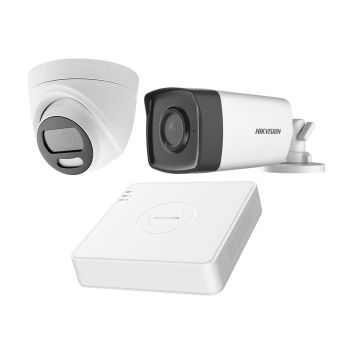Комплект TurboHD видеонаблюдения Hikvision KIT-DS406