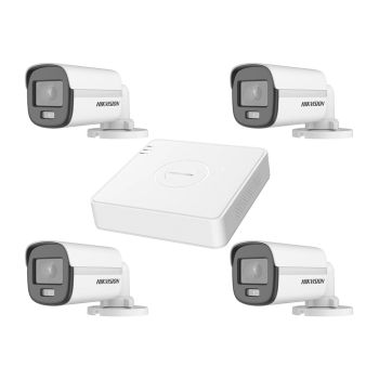 Комплекты видеонаблюдения: 2 МП - Комплект TurboHD видеонаблюдения Hikvision KIT-DS438