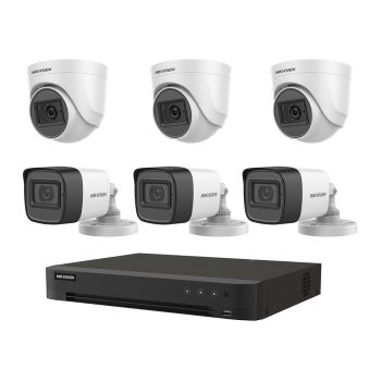 Комплект TurboHD відеоспостереження Hikvision KIT-DS450