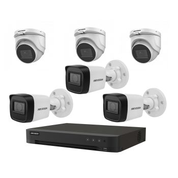 Комплект TurboHD відеоспостереження Hikvision KIT-DS451