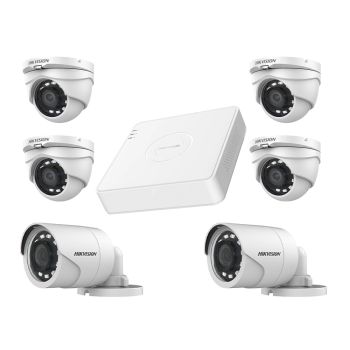 Комплект TurboHD відеоспостереження Hikvision KIT-DS456