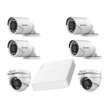 Комплект TurboHD відеоспостереження Hikvision KIT-DS454