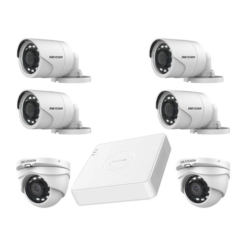 Turbo hd комплекти відеоспостереження - Комплект TurboHD відеоспостереження Hikvision KIT-DS454