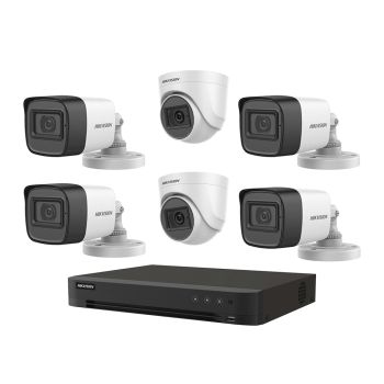 Комплект TurboHD відеоспостереження Hikvision KIT-DS455