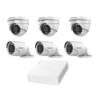 Комплект TurboHD видеонаблюдения Hikvision KIT-DS456