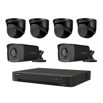 Комплекты видеонаблюдения Hikvision 6 камер - Комплект TurboHD видеонаблюдения Hikvision KIT-DS462
