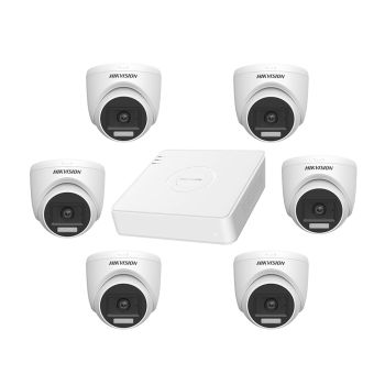 Комплект TurboHD відеоспостереження Hikvision KIT-DS466