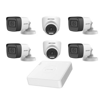 Комплект TurboHD відеоспостереження Hikvision KIT-DS467