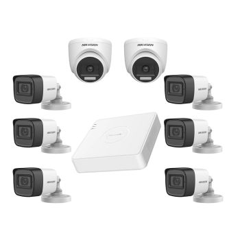 Комплекти відеоспостереження - Комплект TurboHD відеоспостереження Hikvision KIT-DS478