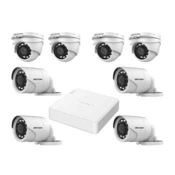 Комплекти відеоспостереження - Комплект TurboHD відеоспостереження Hikvision KIT-DS479
