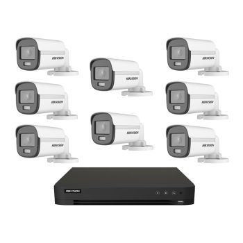 Комплекти відеоспостереження - Комплект TurboHD відеоспостереження Hikvision KIT-DS485