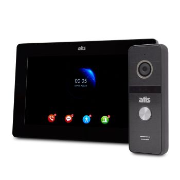 Комплект видеодомофона ATIS AD-770FHD Black + AT-400FHD Black