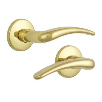 Дверна ручка ABLOY 133/002 AKATEMIA латунь полірована