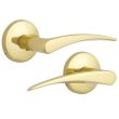Дверная ручка ABLOY 27/002 POHJOLA латунь полированная