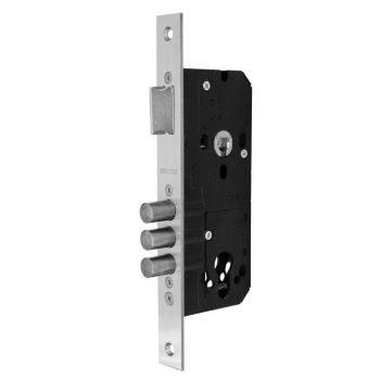 Дверной замок MUL-T-LOCK 385 (Цвет планки - нержавейка)