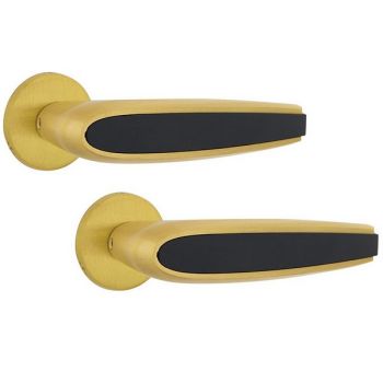 Дверна ручка ABLOY 8/002 DUETTO латунь матова