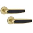 Дверная ручка ABLOY 8/002 DUETTO латунь полированная