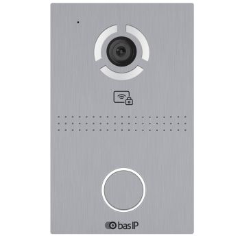 Заголовок (H1): Викличні панелі зі зчитувачем Mifare - IP виклична панель BAS-IP AV-03BD Silver
