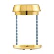 Защитная дверная броненакладка ABLOY CH101 16,5 мм. латунь полированная.
