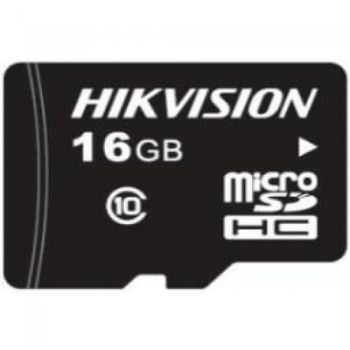 Карты памяти объёмом 16 ГБ - Флеш-карта micro SD Hikvision HS-TF-L2I/16G/P