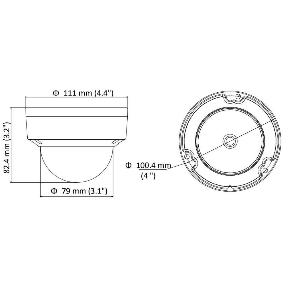 3МП IP камера Hikvision DS-2CD1131-I (2.8 мм)