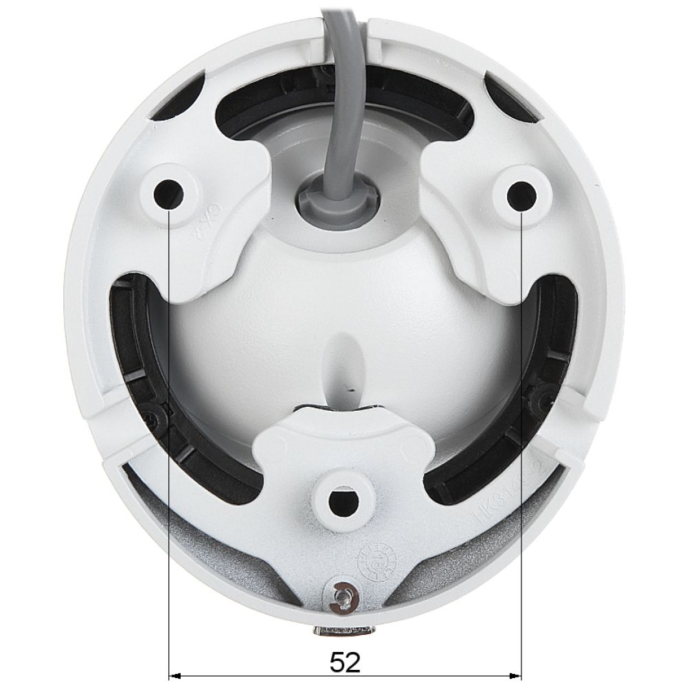 1МП TurboHD камера Hikvision DS-2CE56C0T-IRMF (2.8 мм)