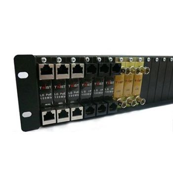 Металевий корпус для монтажу F-F Twist LG-24-2U-RACK