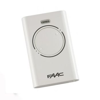 Радиобрелок 2-х канальний FAAC XT2 868SLH LR2 білий/чорний