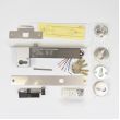 Ригельный замок Yli Electronic YB-630C LED врезной