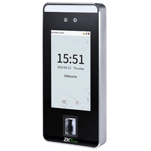Терминалы с WI-FI - Биометрический терминал ZKTeco SpeedFace-V5LRfid[TI]