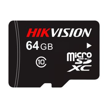Карты памяти объёмом 64 ГБ - Флеш-карта micro SD Hikvision HS-TF-P1/64G