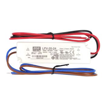 Імпульсне джерело живлення MeanWell LPV-20-24 Rohs AC/DC