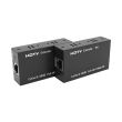 Одноканальний активний подовжувач HDMI по UTP кабелю з управлінням до 60м