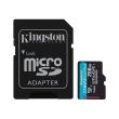 Карта памяти Kingston microSDXC Canvas Go Plus Gen4 A2 U3 V30 + Adapter 256 ГБ