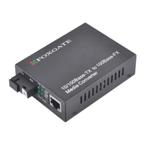 Медіаконвертери - Оптоволоконний медіаконвертер FoxGate EC-B-0,1-1SM-1550nm-20-LFP