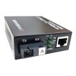Оптоволоконный медиаконвертер FoxGate EC-B-0,1-1SM-1310nm-20-LFP