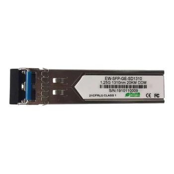 Аксессуары для СКУД - Модуль SFP Ewind EW-SFP-GE-SD1310 155M, Single-mode Dual Fiber