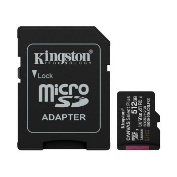 Карта памяти Kingston microSDXC Canvas Select Plus Gen3 512GB Card + Adapter