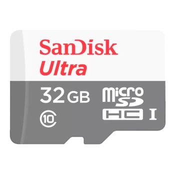 Карта памяти microSD SanDisk C10 UHS-I Ultra 32GB